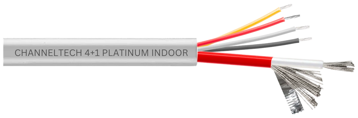Channeltech 4+1 Platinum CCTV Cable — CC-6531G-PL-90
