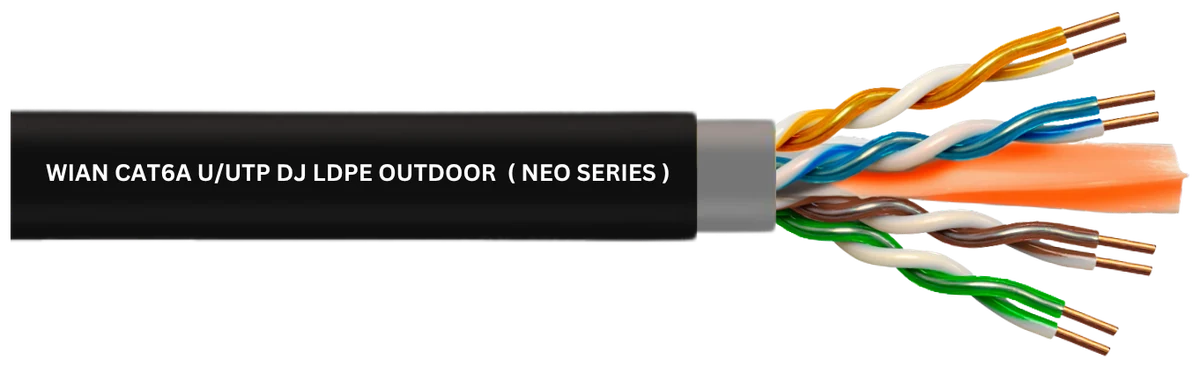 WIAN CAT6A U/UTP Outdoor — WC-2268K-NEO-305